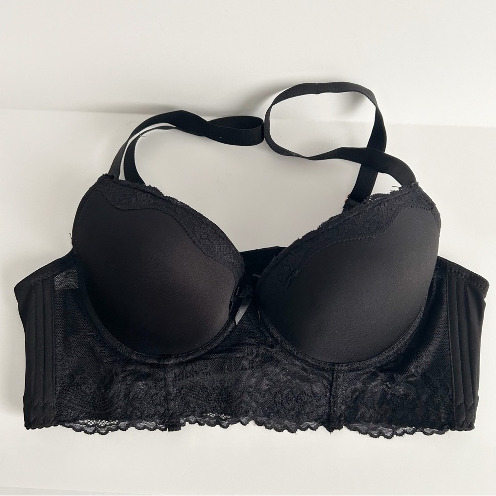 Hush Intimates Black Lace Bra | Size 36B